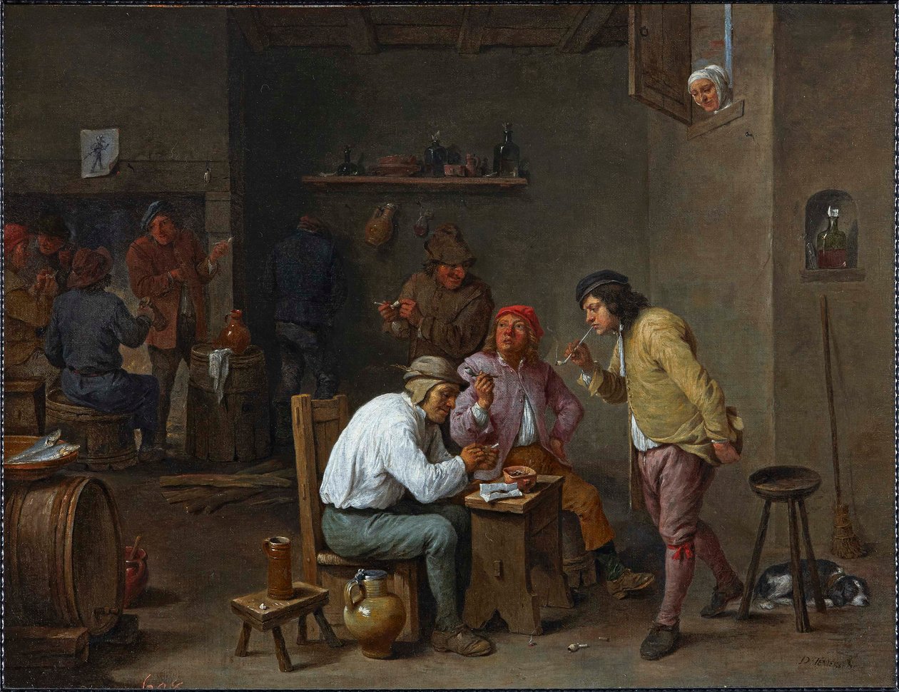meyhane sahnesi by David Teniers the Younger