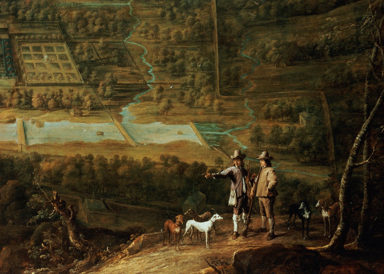 Sporcular ile manzara by David Teniers the Younger