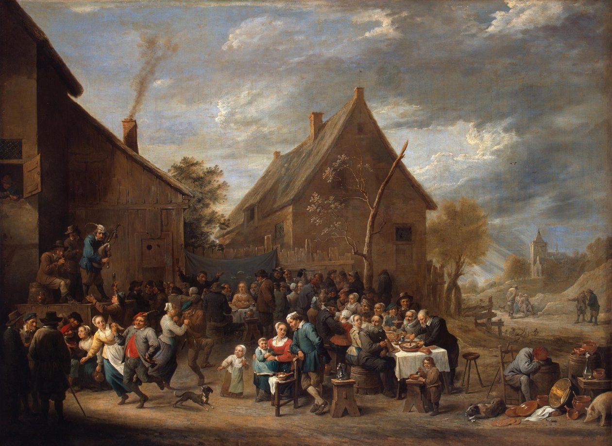 Köylü Düğünü by David Teniers the Younger