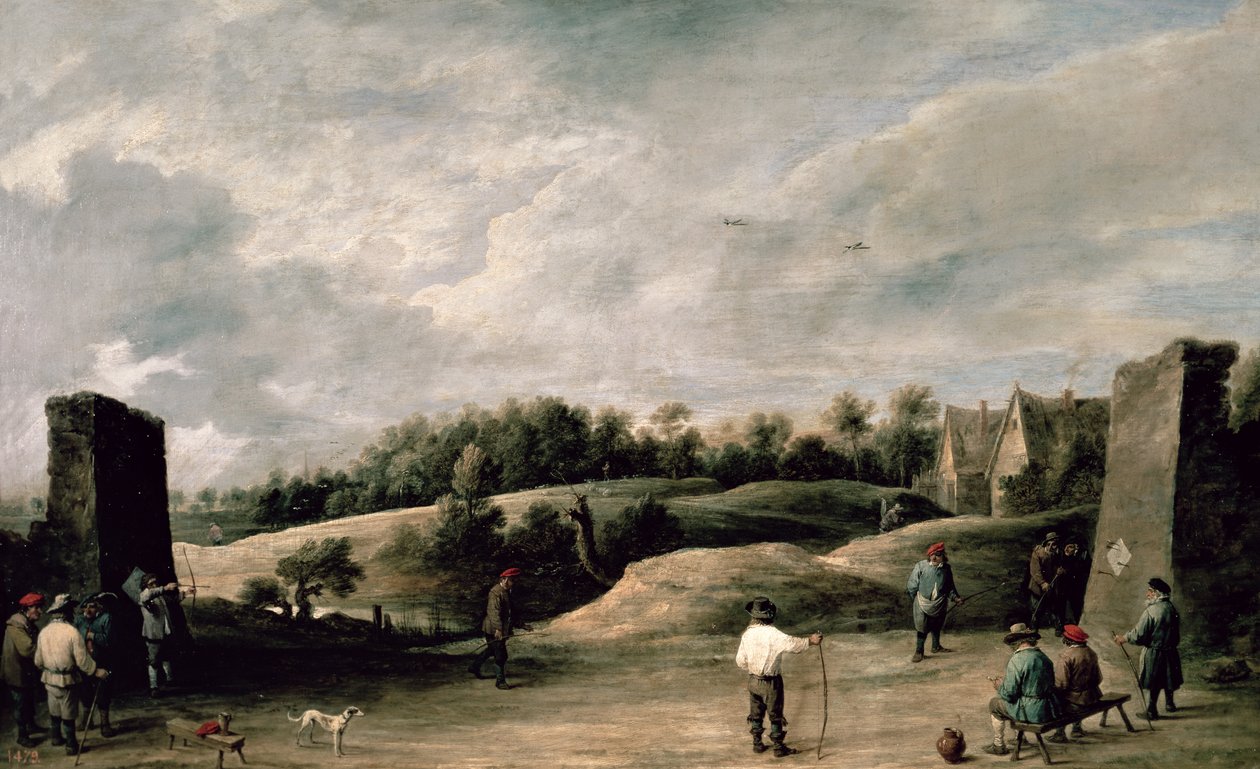 Okçuluk Yarışması by David Teniers the Younger