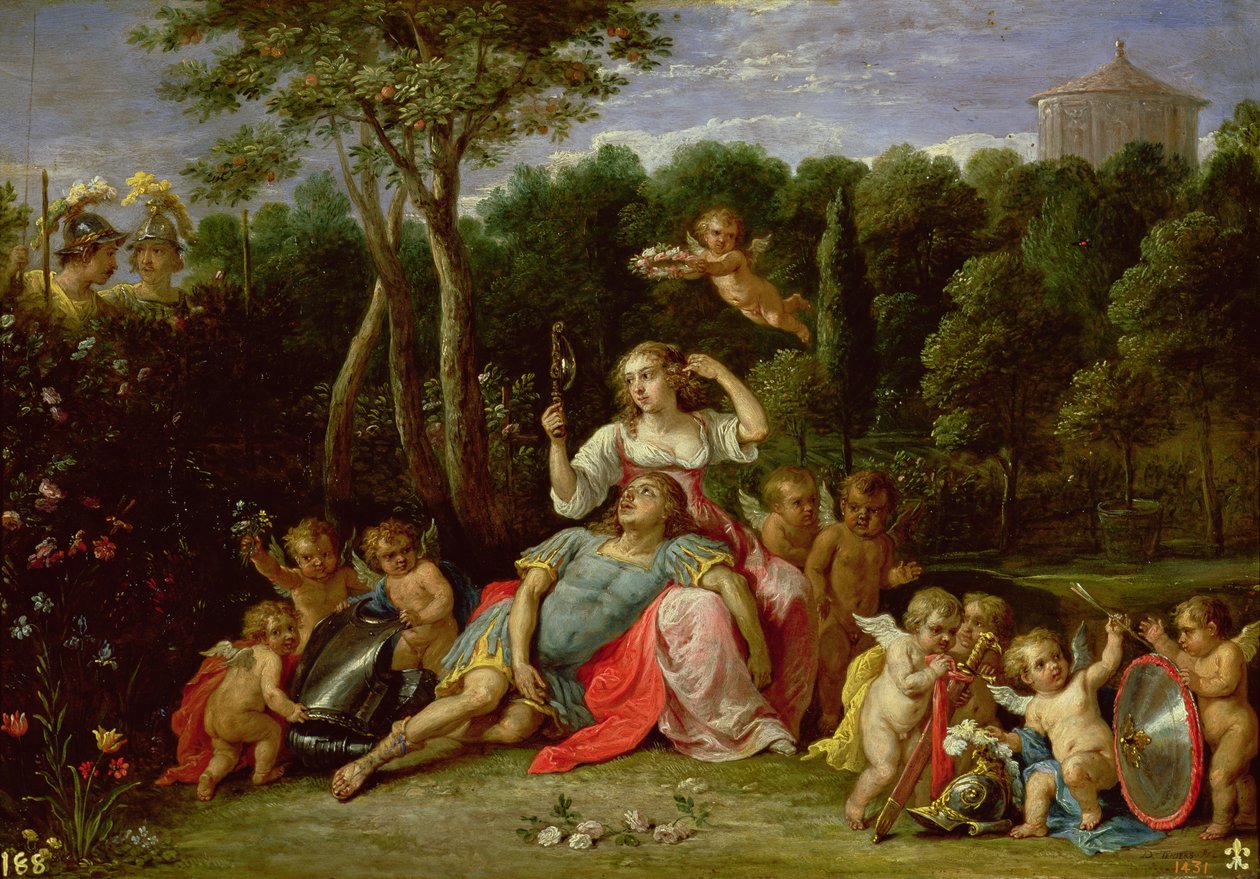 Armida Bahçesi by David Teniers the Younger