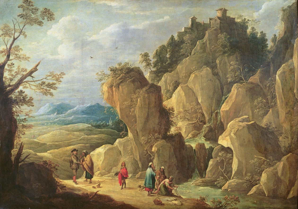 çingeneler by David Teniers the Younger