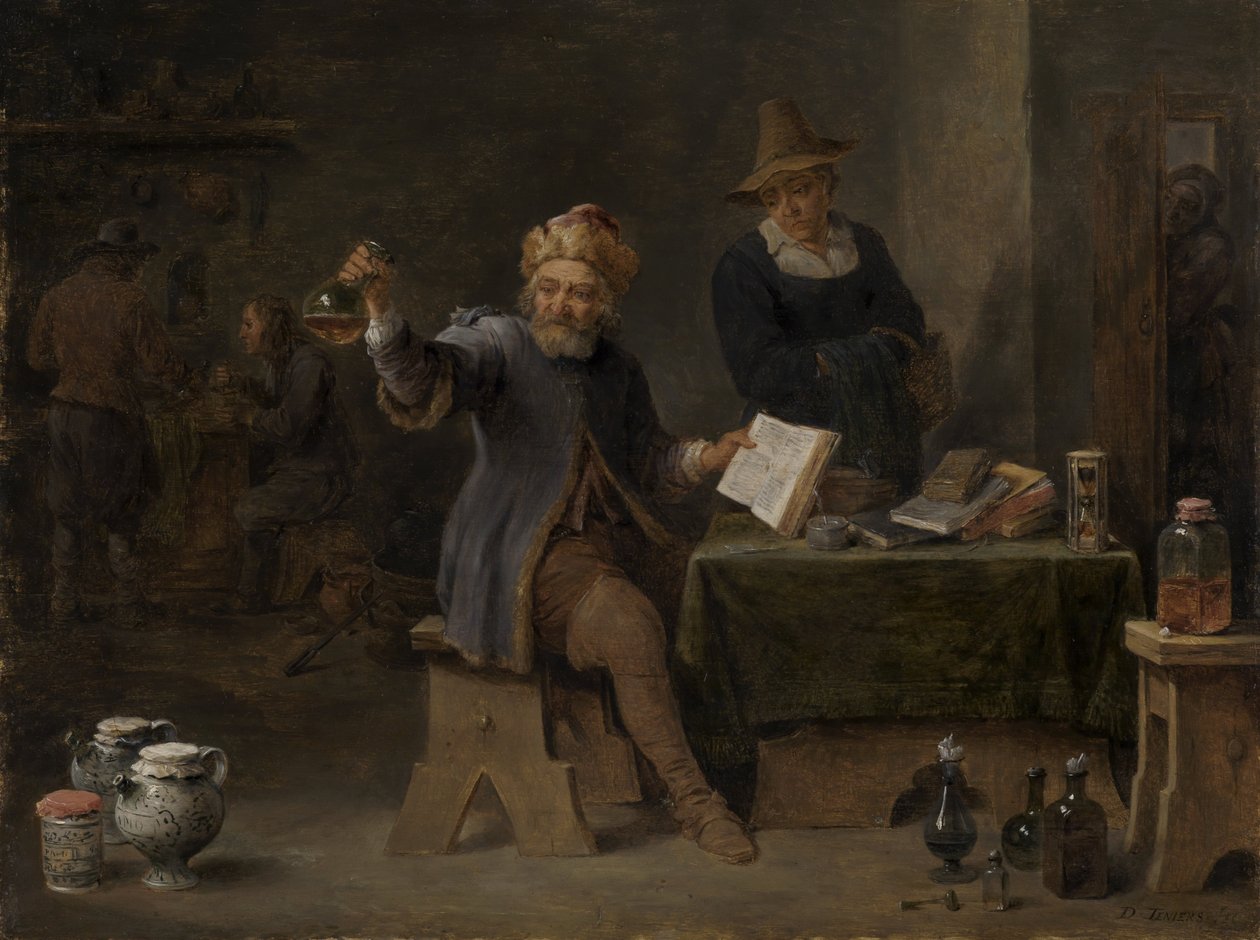 Köy Doktoru by David Teniers the Younger