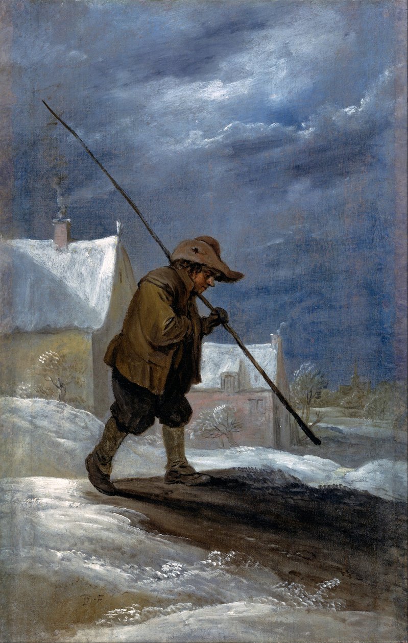 Kış mevsimi by David Teniers the Younger