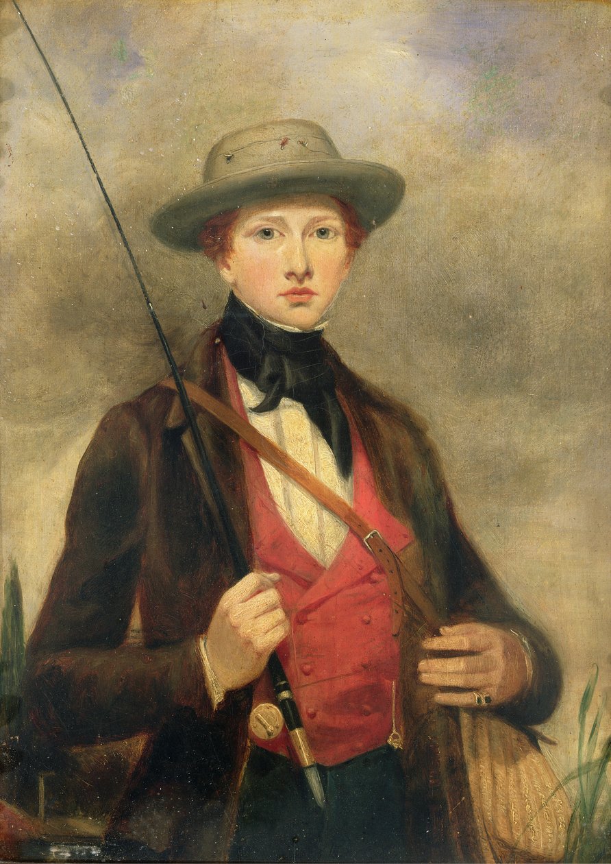 Olta ile çocuk by David Wilkie