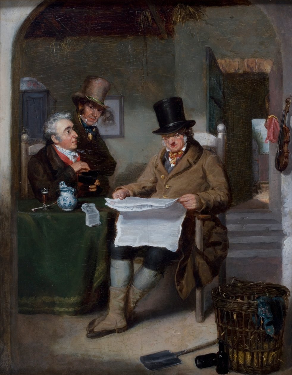 Haberleri Okumak by David Wilkie