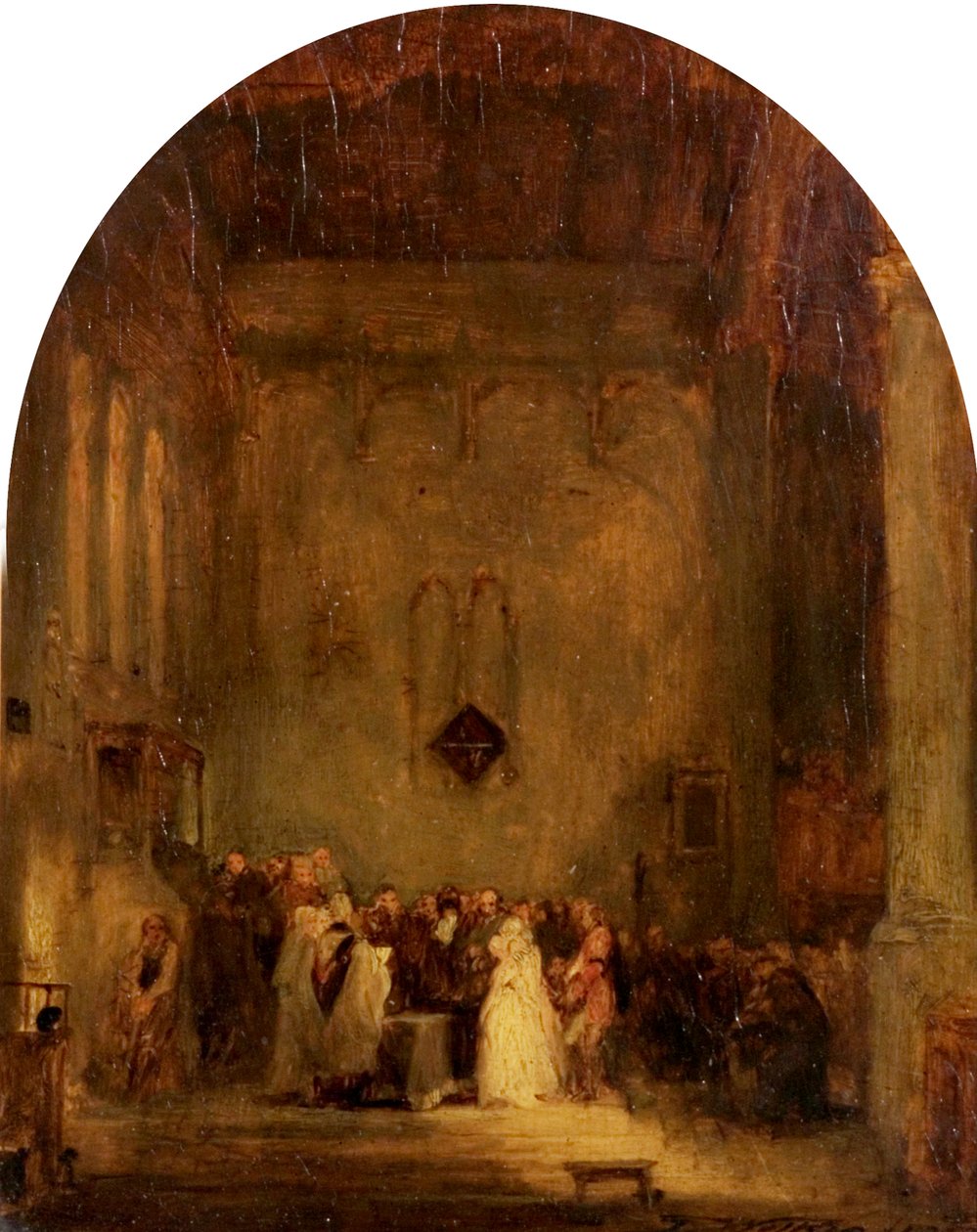 Askerlerin Mezarı, 1813 by David Wilkie