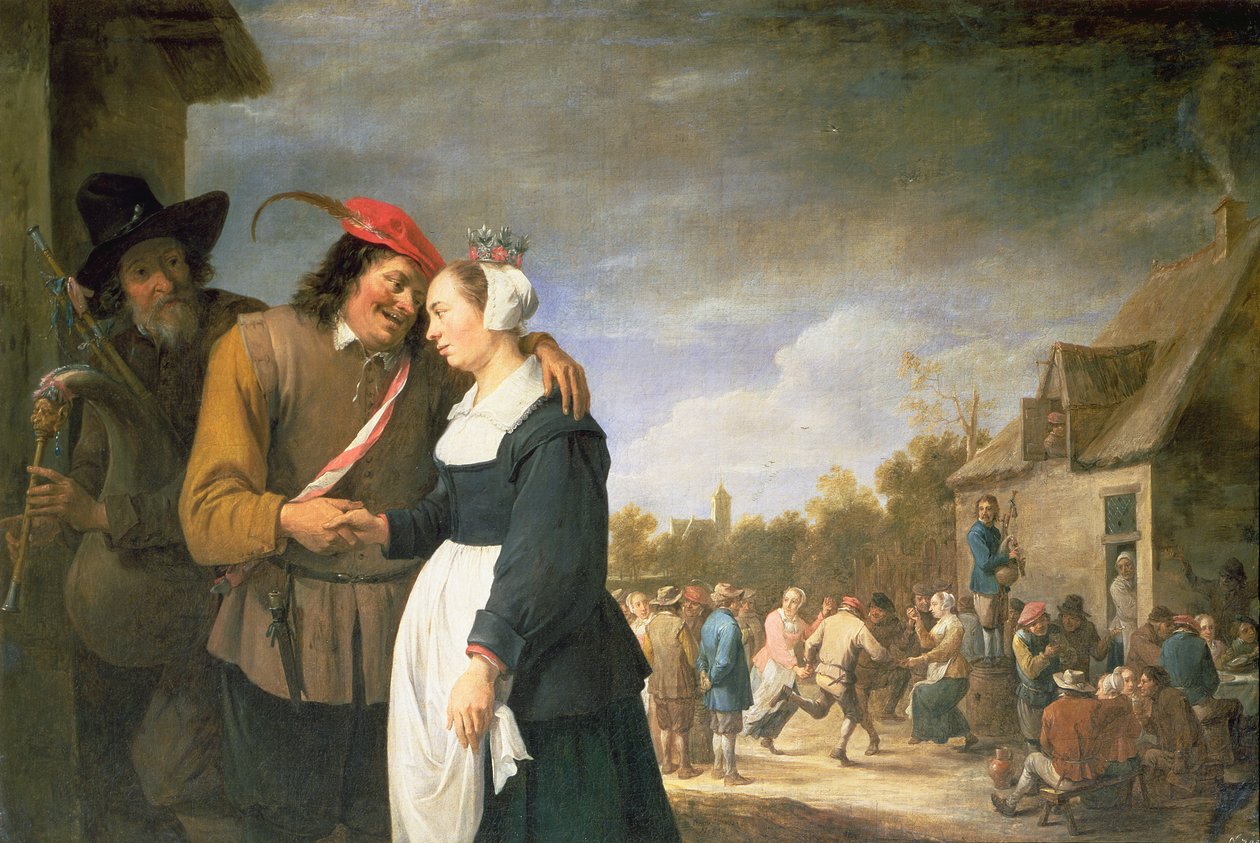 Köylü Düğünü, 1648 by David Teniers the Younger
