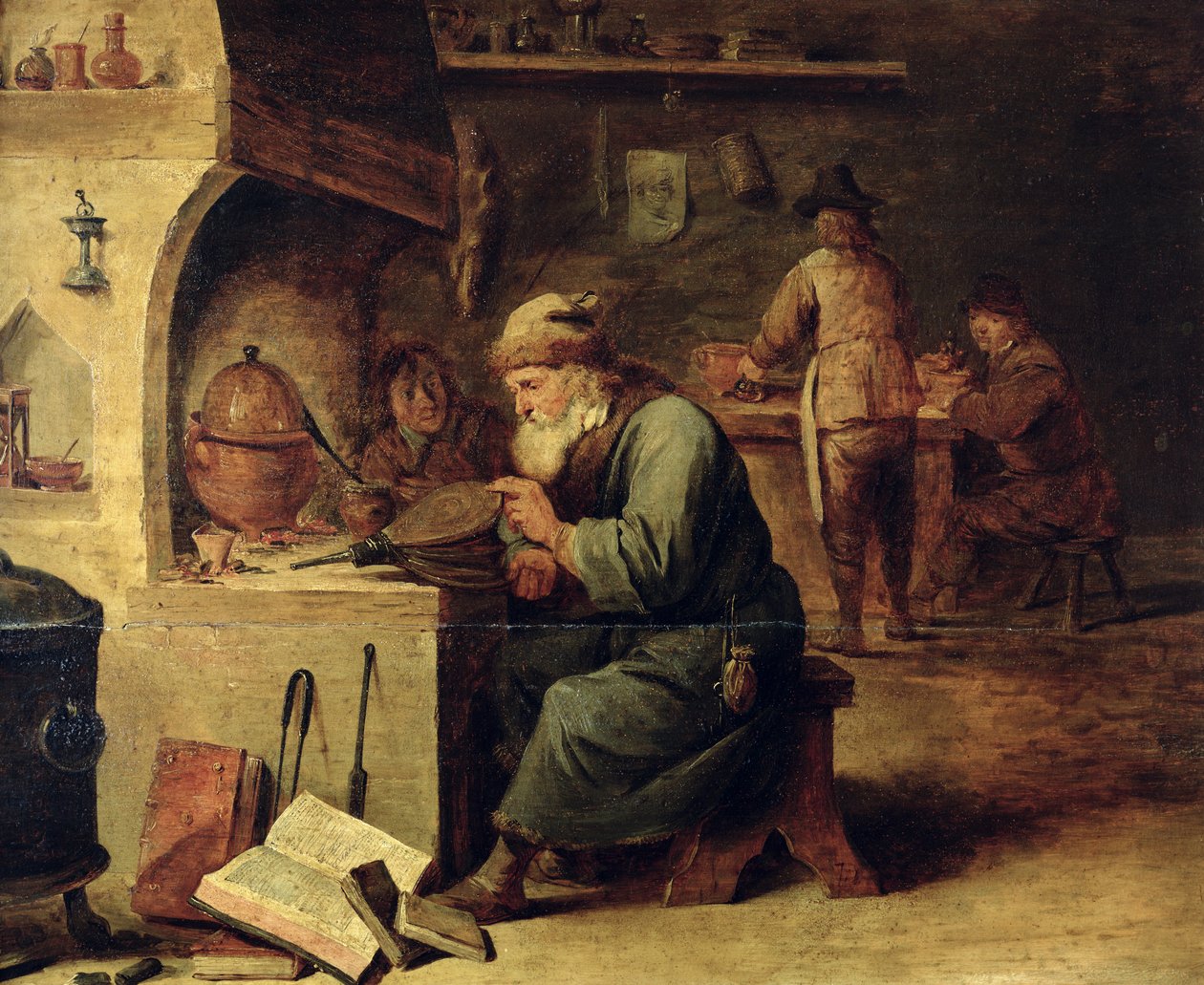 bir simyager by David Teniers the Younger