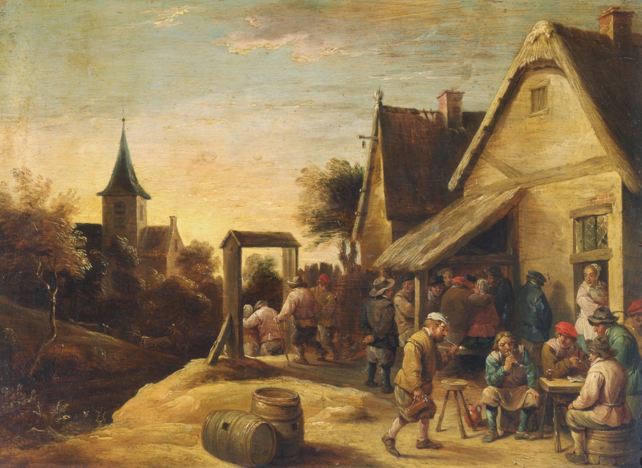 Kırsaldaki Taverna by David Teniers the Younger