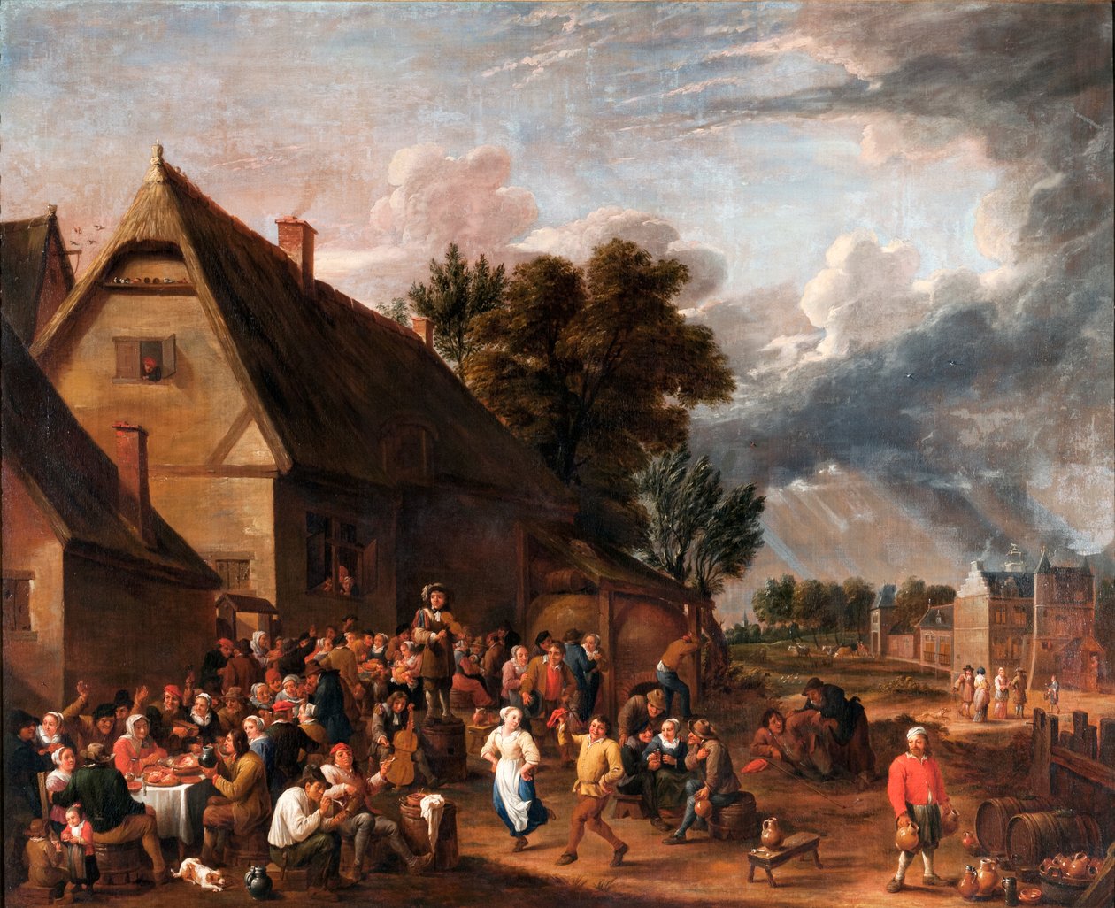 Fırtınanın Gelişi by David Teniers the Younger