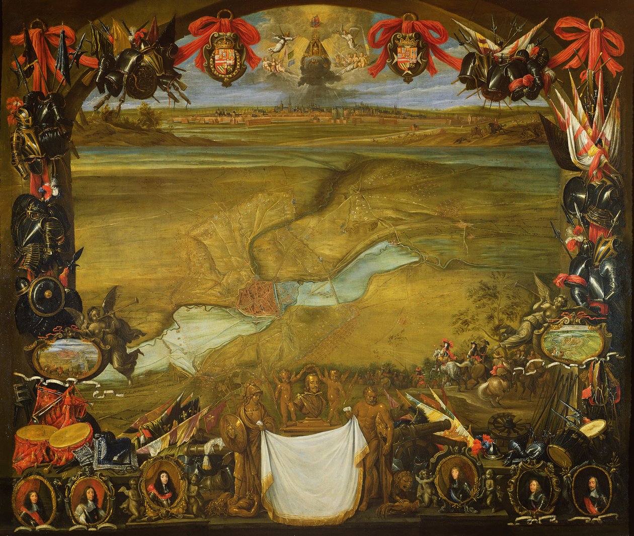 Fransızlar tarafından kuşatılan Valenciennes Kasabası, 16 Eylül 1656