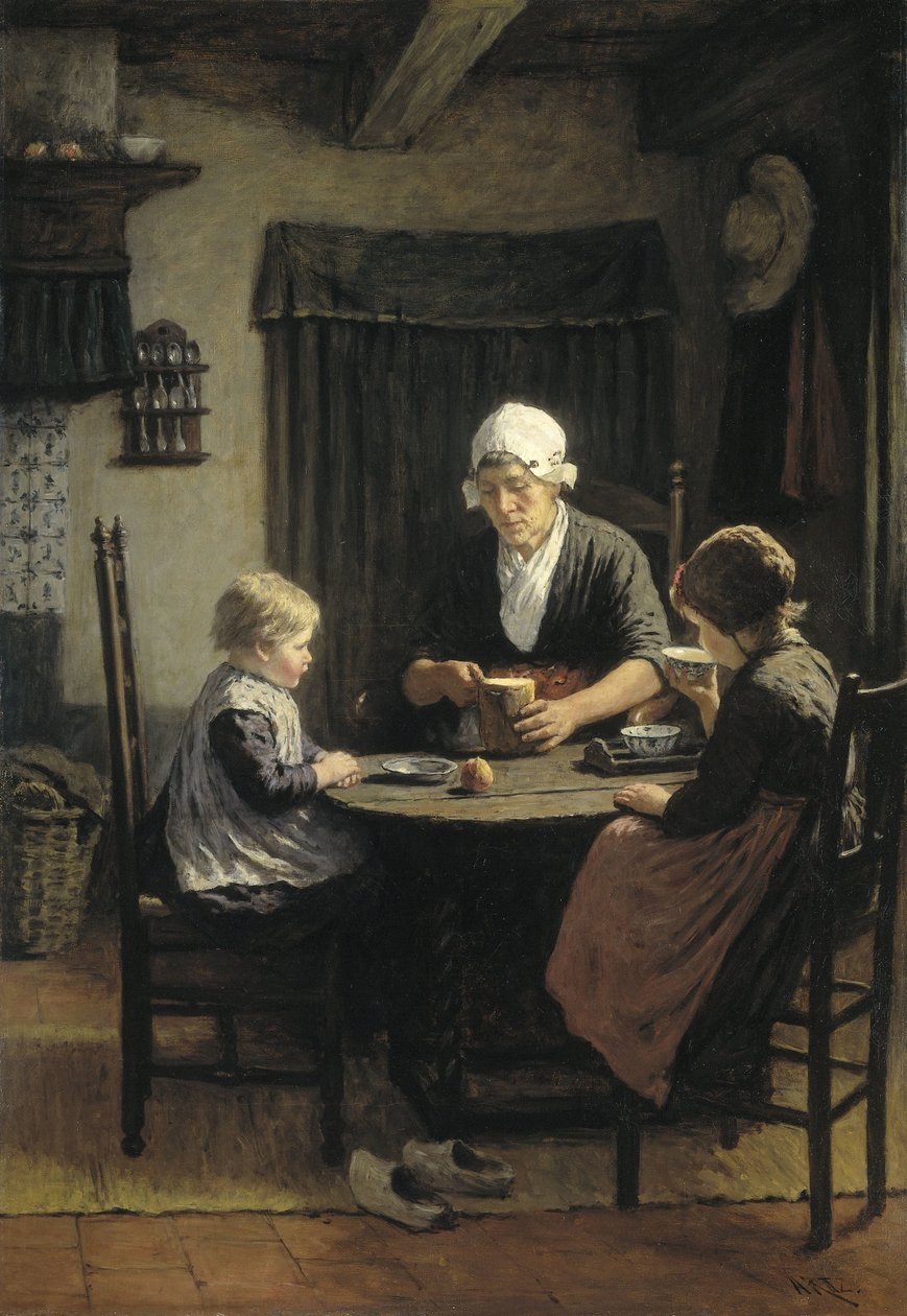 Büyükannenin yanında by David Adolph Constant Artz