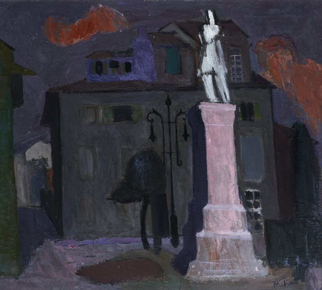 Guiseppe Mazzini Heykeli, Pisa by David Alan Redpath Michie
