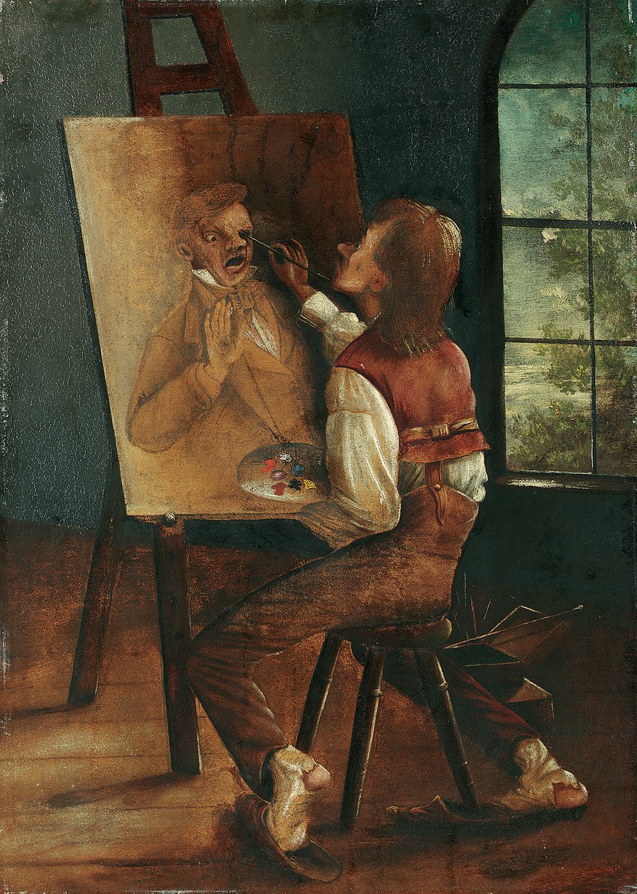 kendi portre by David Claypoole Johnston