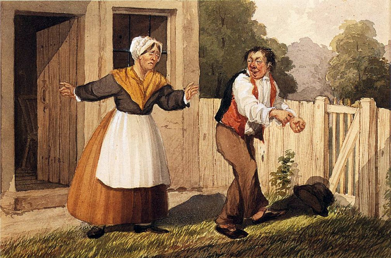 Sarhoş Koca, 1818 dolayları by David Claypoole Johnston