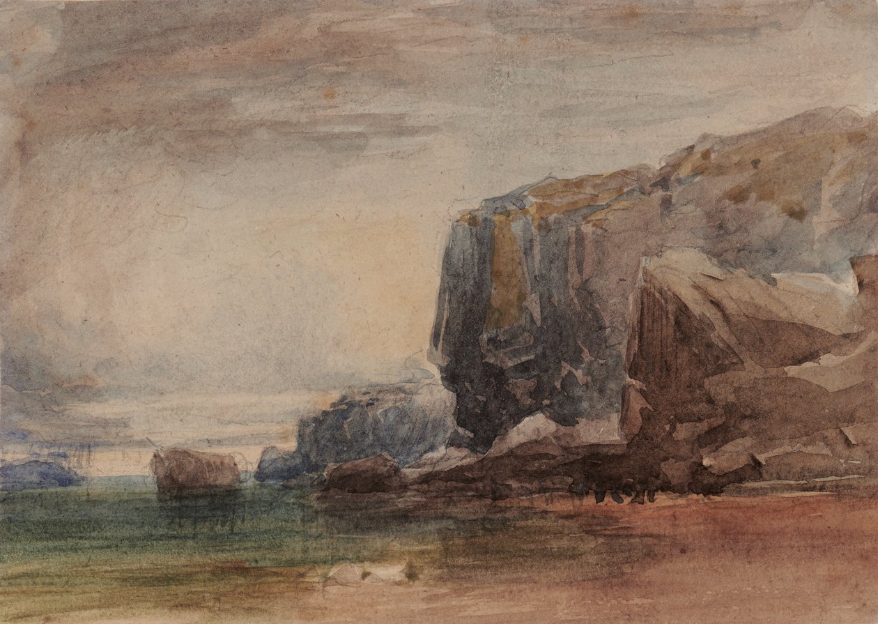 Sahil Manzarası (no. 1 geçici) by David Cox