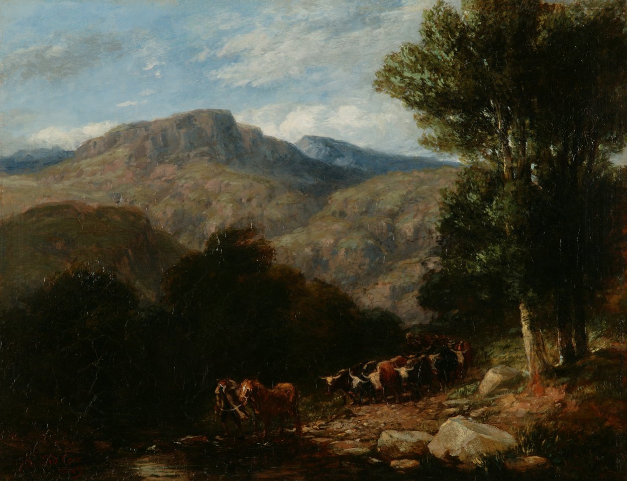 Ford'u geçmek by David Cox