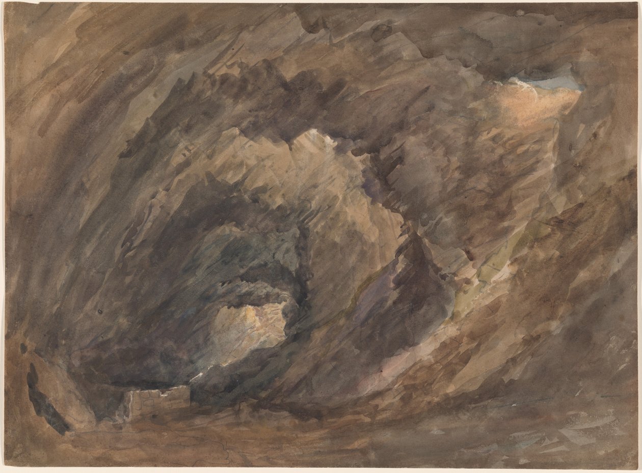 mağara iç by David Cox