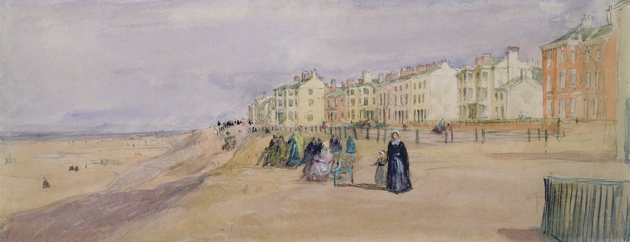 Blackpool'da Deniz Cephesi by David Cox
