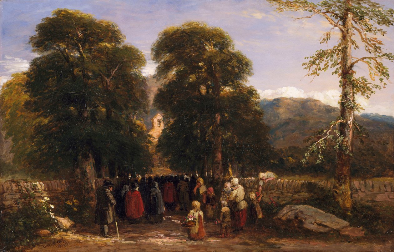 Galler Cenazesi, 1848 by David Cox