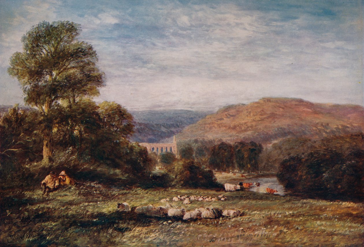 Bolton Manastırı, 1850 by David Cox the elder