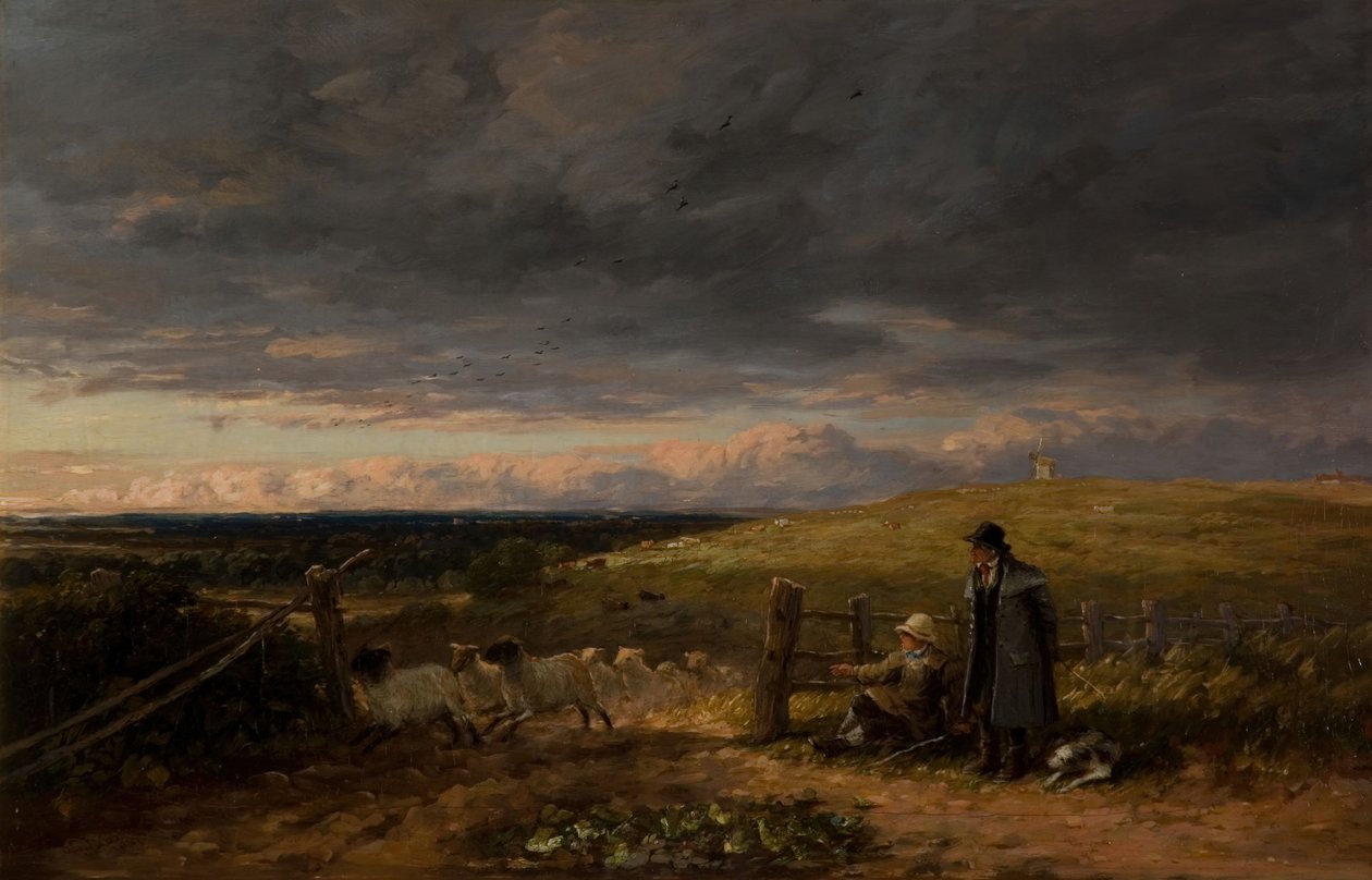 Değişen Mera, 1847. by David Cox the elder
