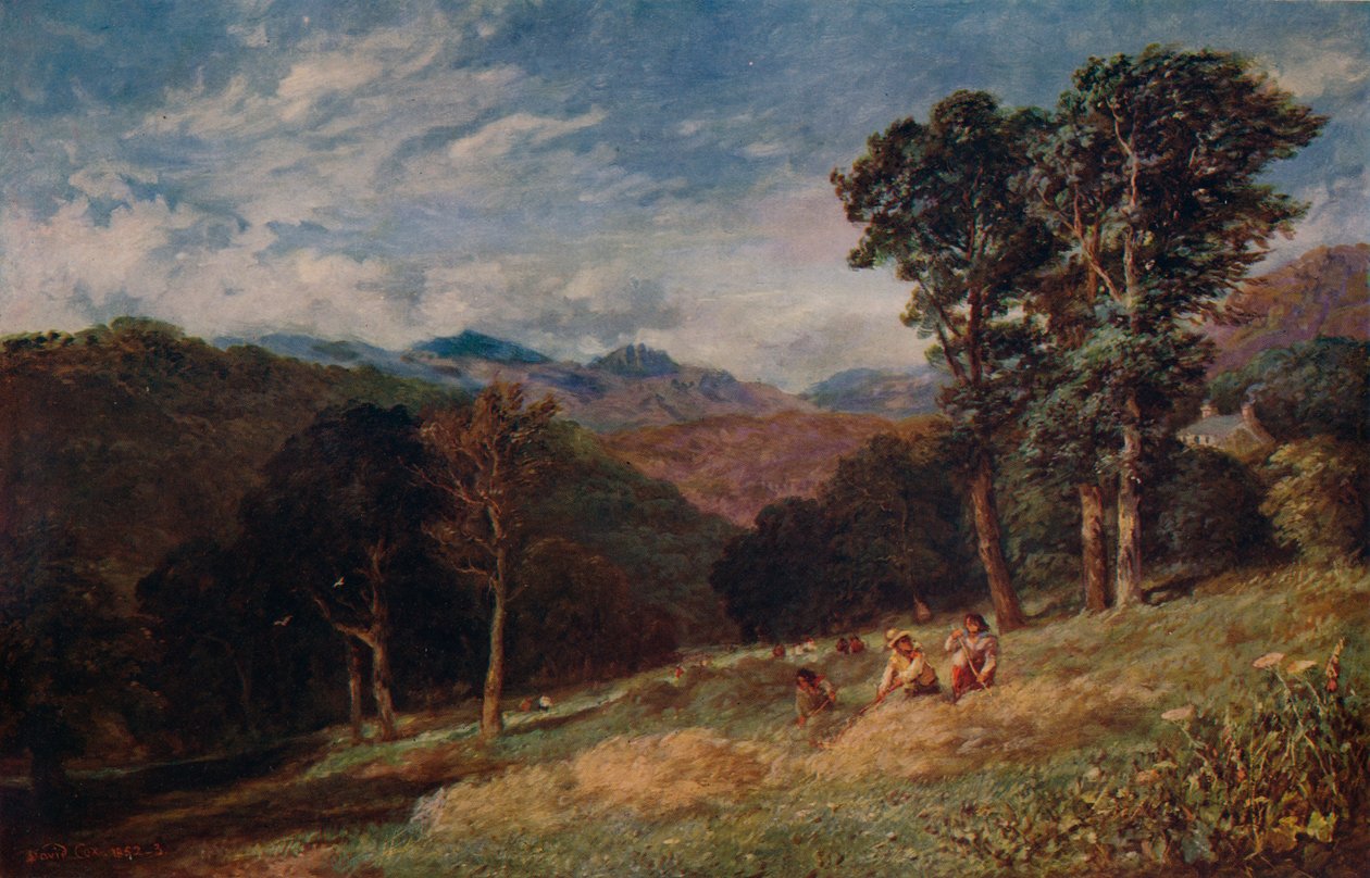 Samancılık, Conway yakınlarında, c1852 by David Cox the elder