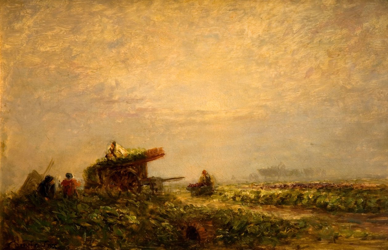 Pazar Bahçıvanları, 1849-1851. by David Cox the elder