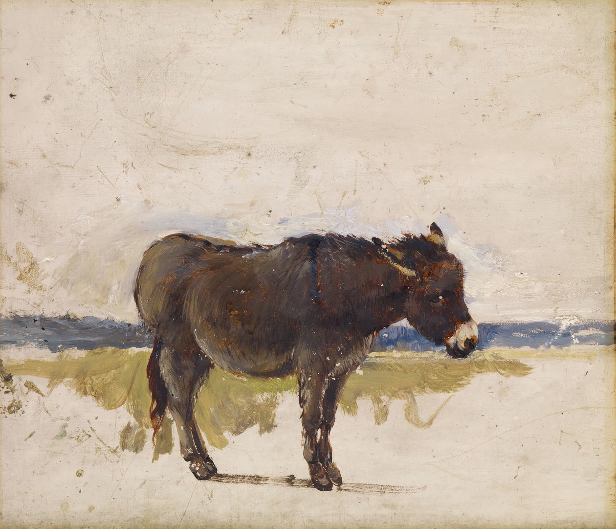 Bir Eşek Çalışması, 1841-1843. by David Cox the elder