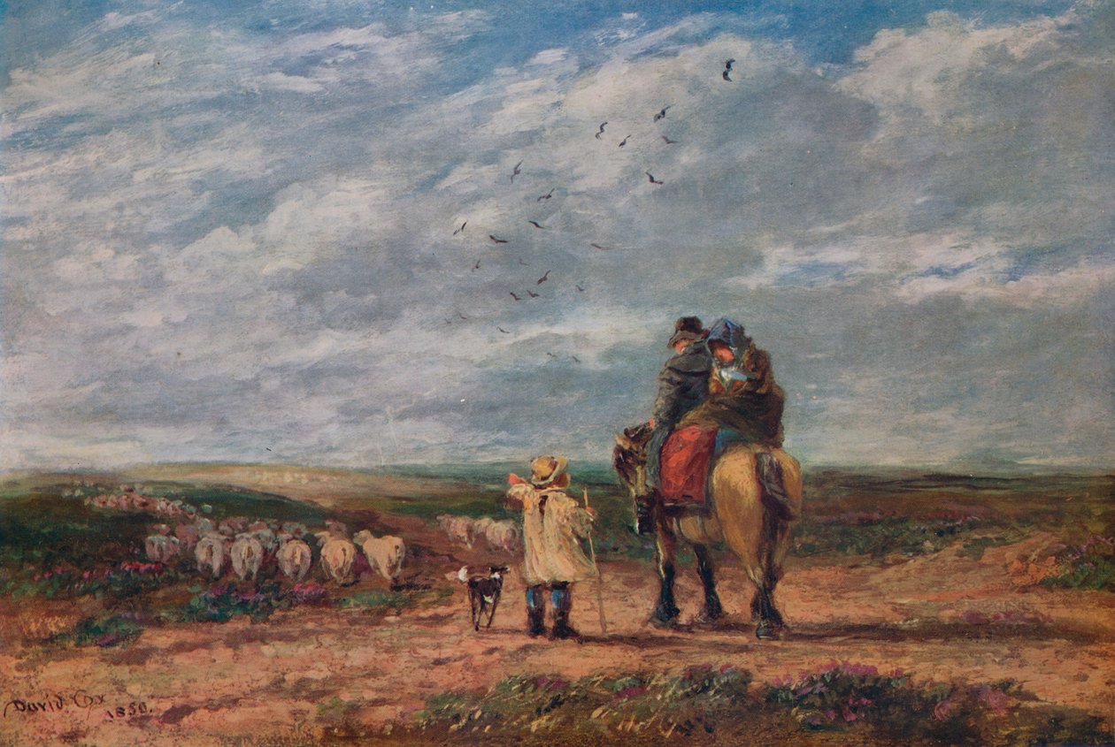 Çapraz Yol, 1850 by David Cox the elder