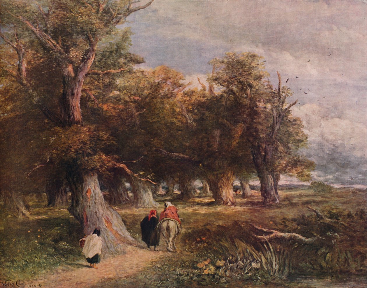 Ormanın Etekleri, 1855, 1938 by David Cox the elder