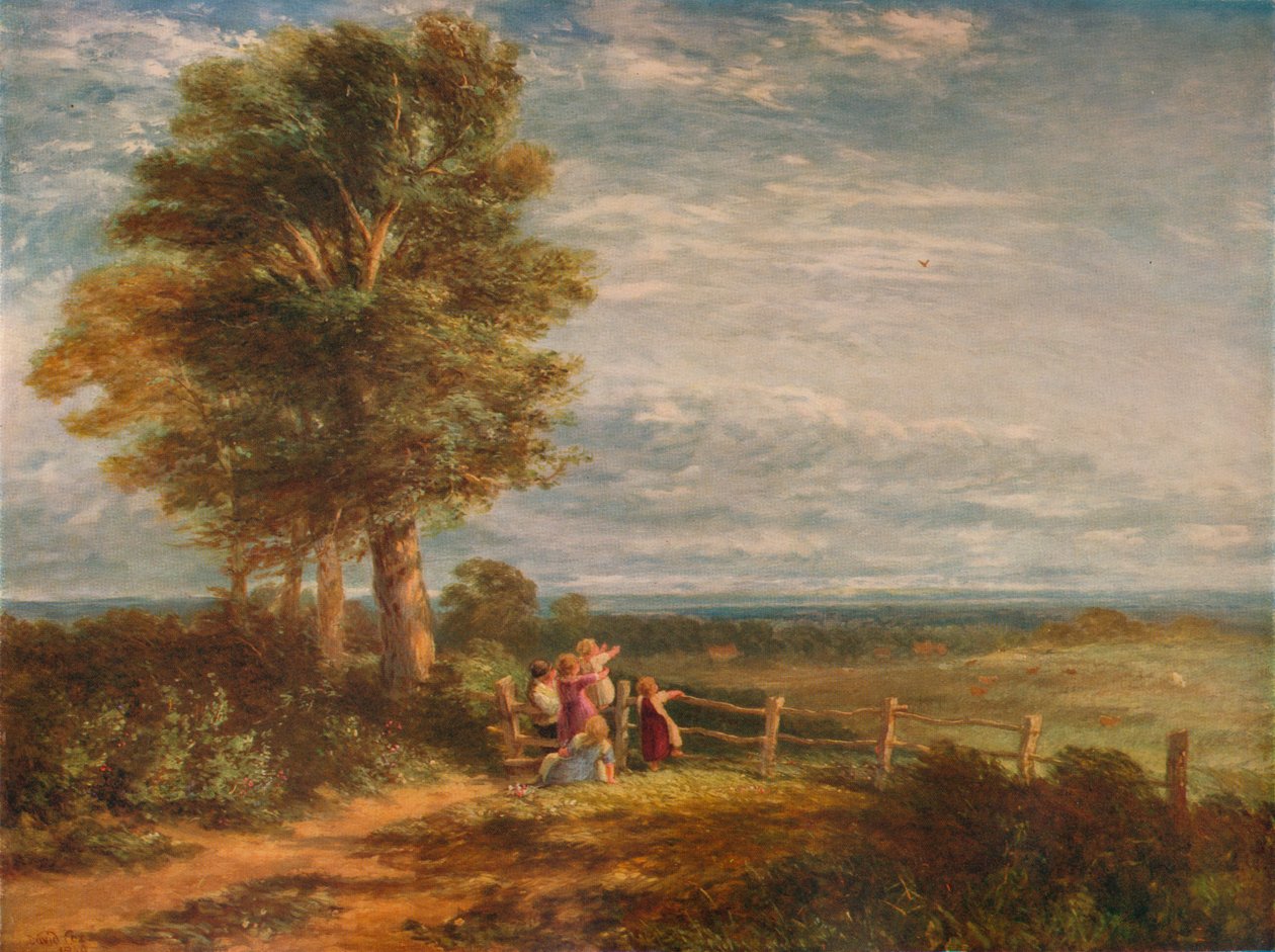 Gökkuşağı, 1849 by David Cox the elder