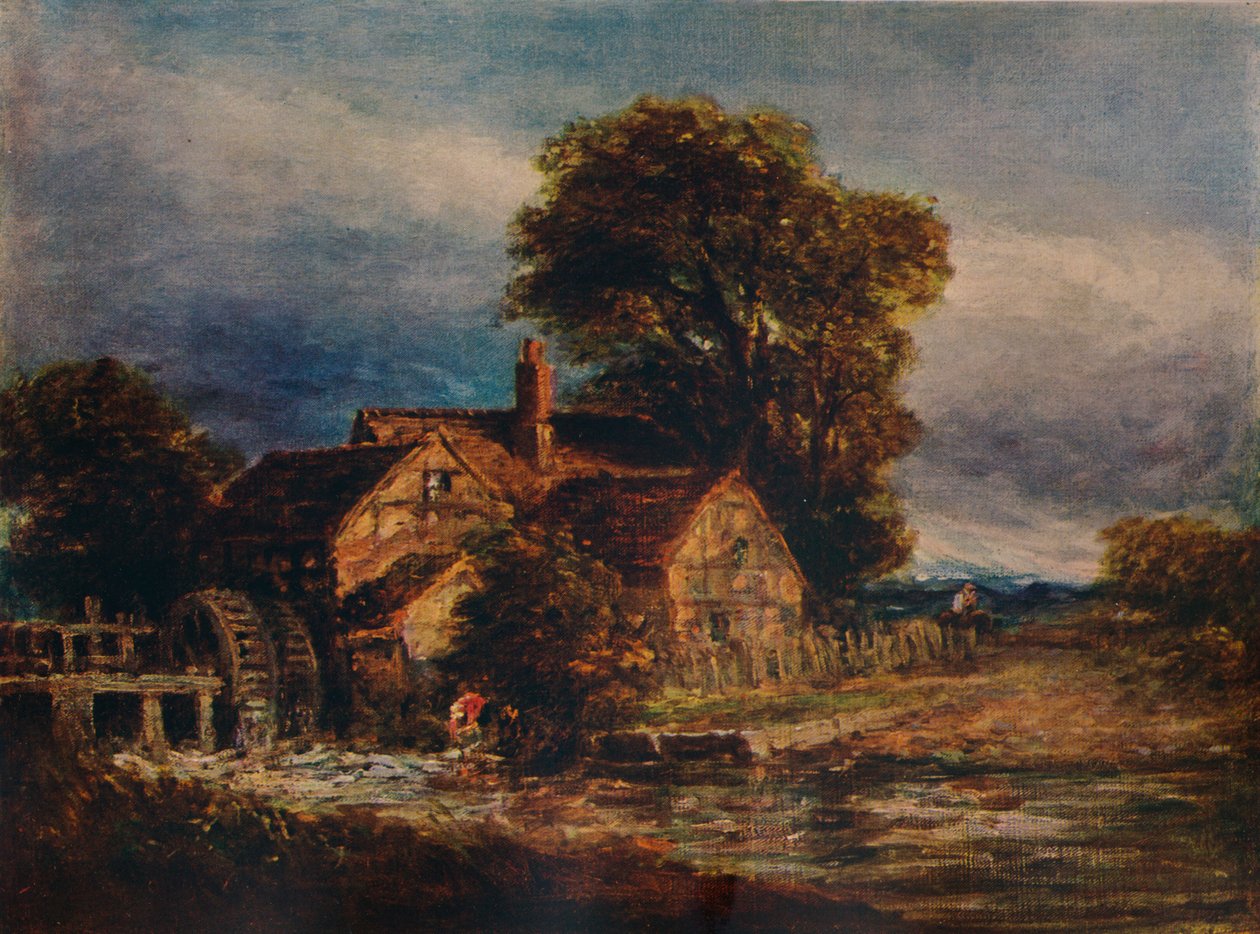 Su Çarkı, c1839 by David Cox the elder