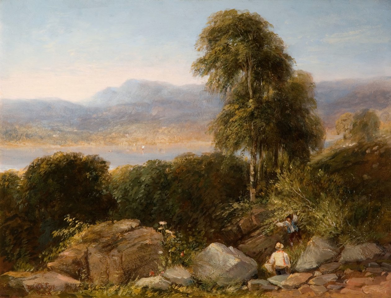 Windermere, 1844. by David Cox the elder