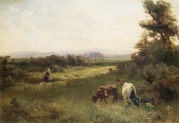 Blairgowrie yakınlarında bir yaz öğleden sonra by David Farquharson