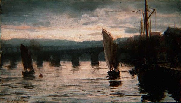 Tüvit üzerinde Berwick by David Farquharson