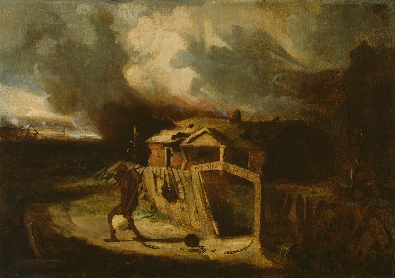 Eski Virginia Evi, 1864. by David Gilmour Blythe