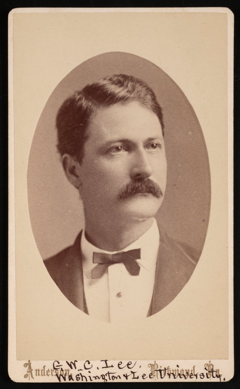 George Washington Custis Lee'nin Portresi 1832-1913, 1876. by David H. Anderson