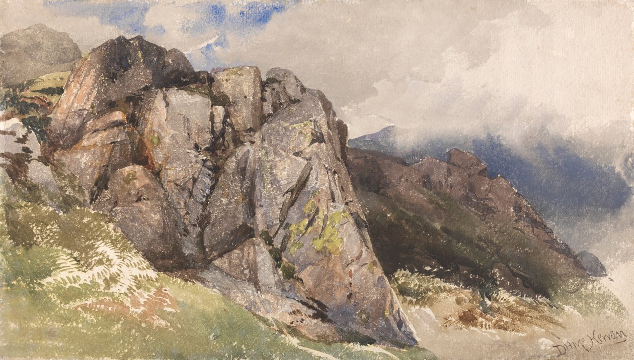 Dağ Kayaları by David Hall McKewan