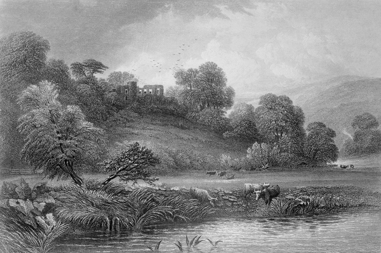 Norham Kalesi, 1876 by David Hall McKewan