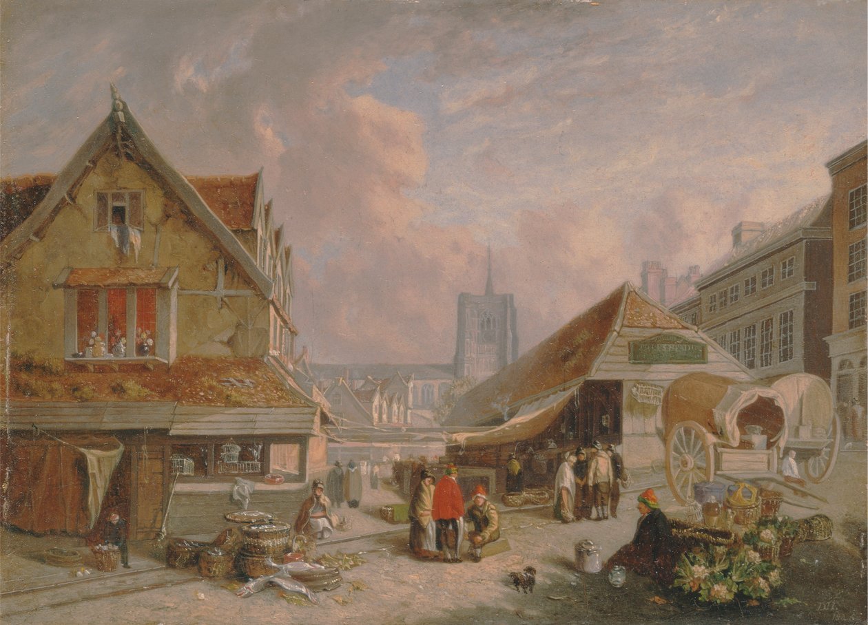 Eski Balık Pazarı, Norwich by David Hodgson