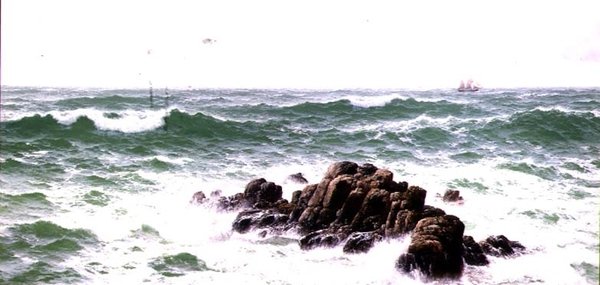 Peel Rock, Arazinin Sonu, Cornwall by David James