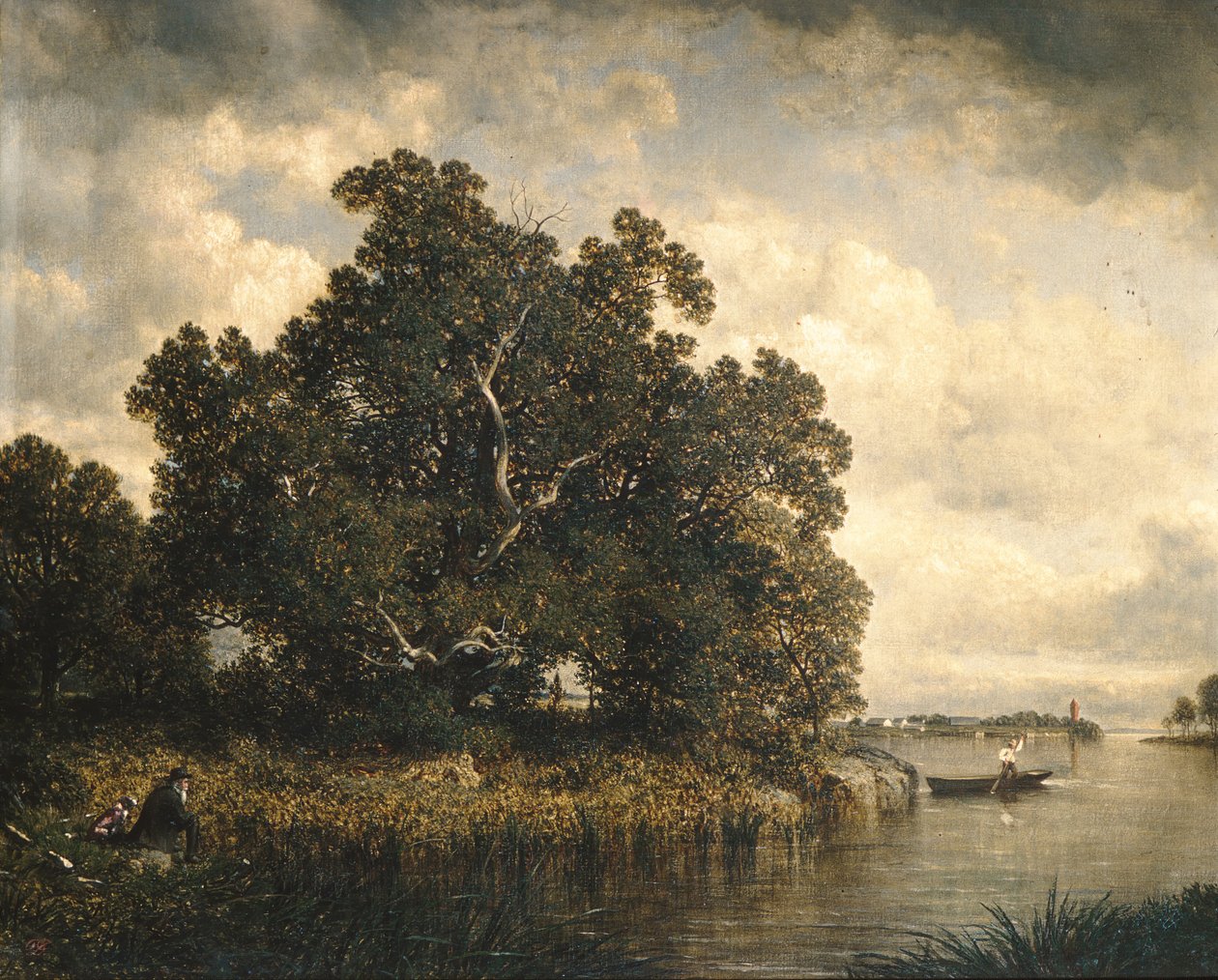 Bayside, New Rochelle, New York, 1886. by David Johnson