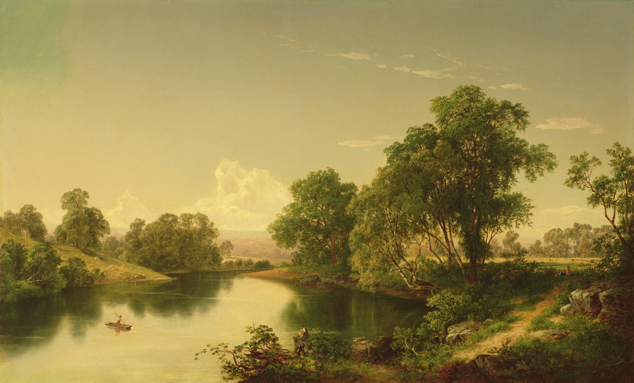 Esopus Deresi üzerinde, Ulster County, NY, 1859 by David Johnson