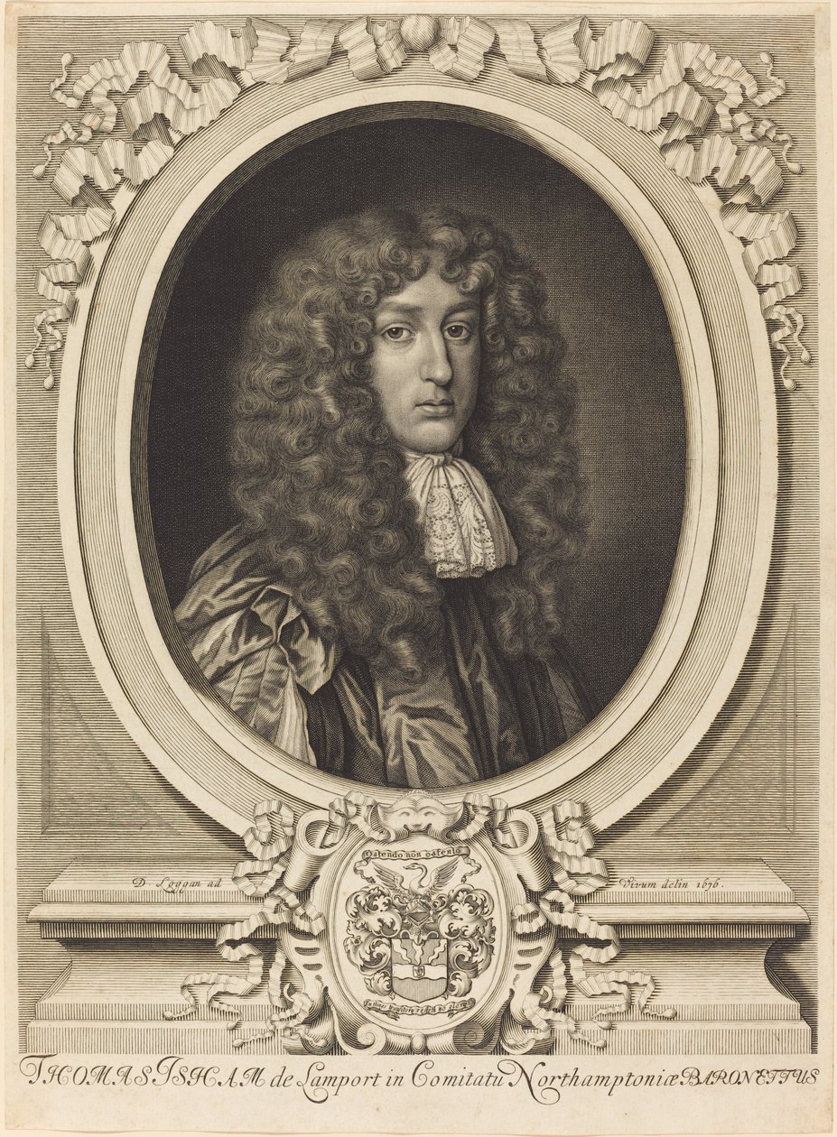 Sör Thomas Isham by David Loggan