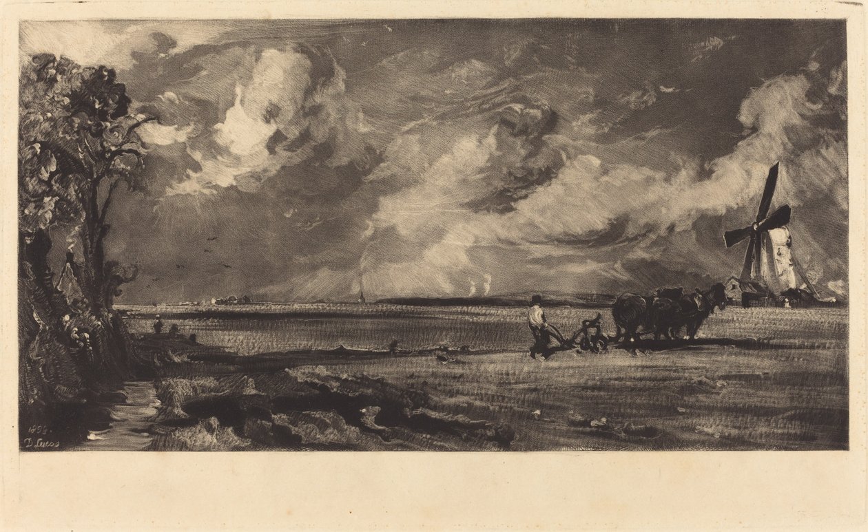 Bahar by David Lucas after John Constable