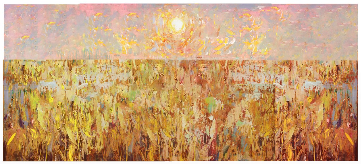 Mısır Tarlası Kolajı, 2017 by David McConochie