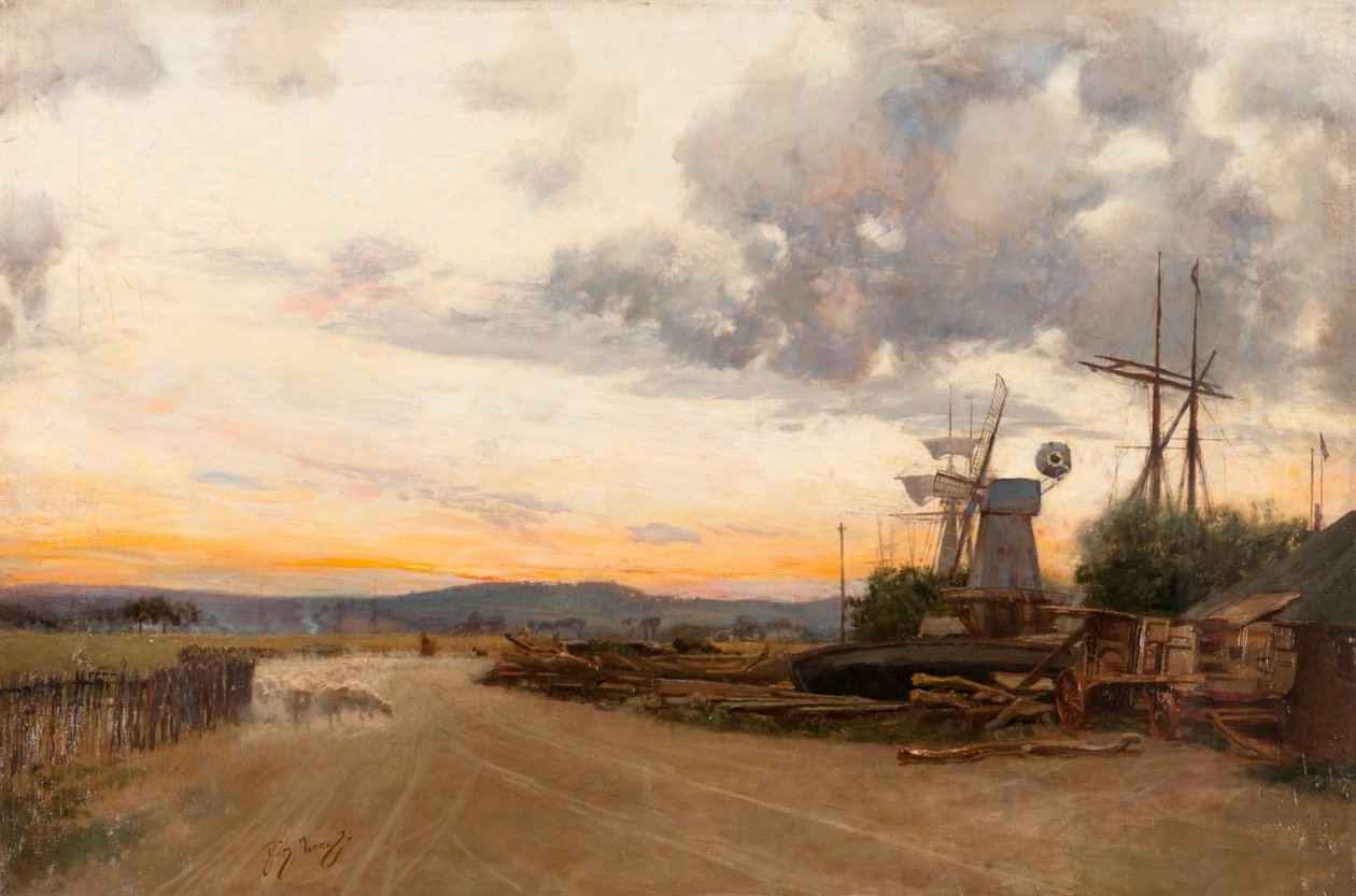 Nemli Havva, c.1886-87 (tuval üzerine yağlı boya) by David Murray