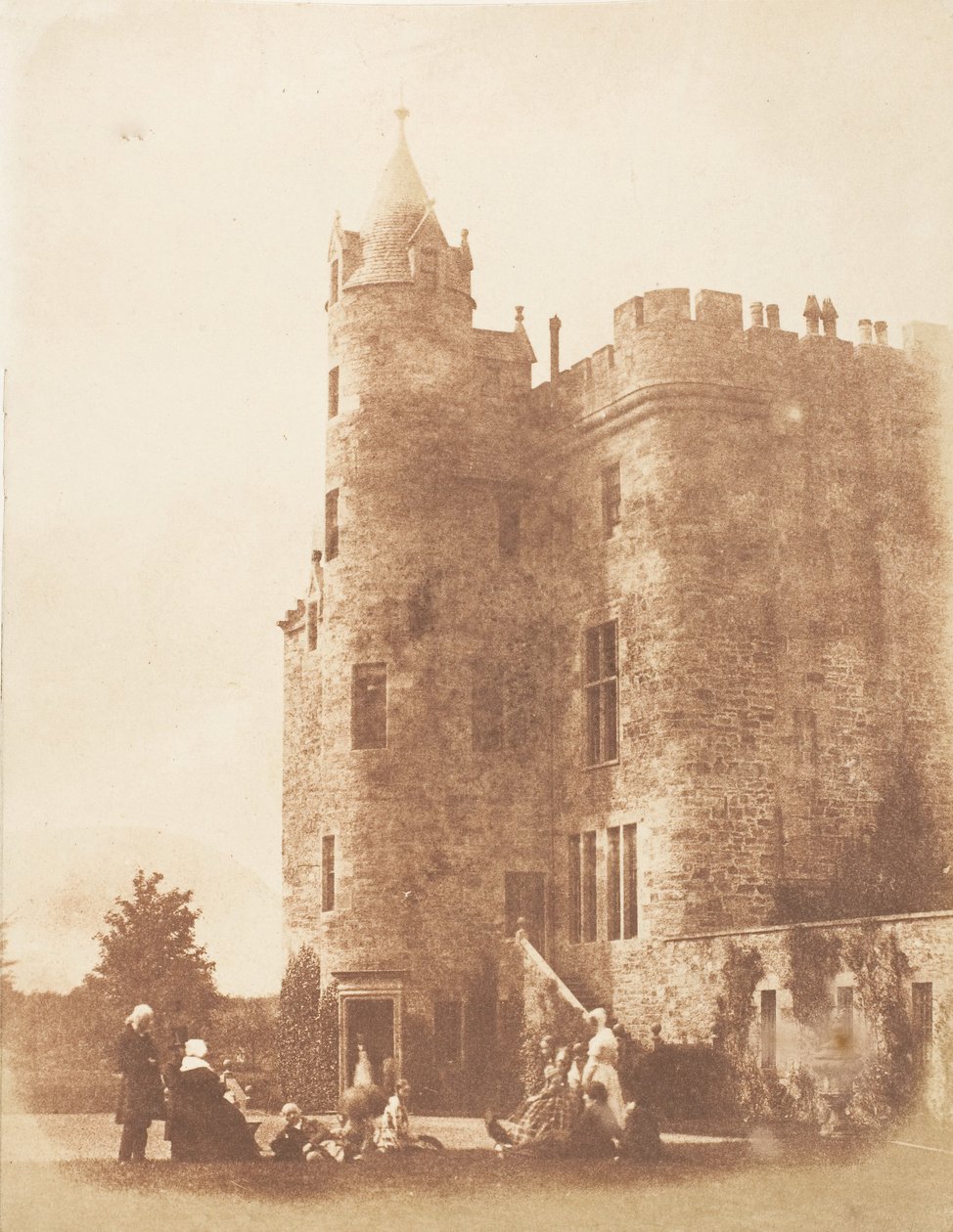 Bonaly Kuleleri, 1843-47. Yaratıcılar: David Octavius Hill, Robert Adamson, Hill & Adamson. by Hill and Adamson